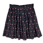 FRNCH  Womens Skirt Size S Floral Print A-line‎ Pull On Whimsigoth Cottagecore Photo 0