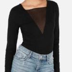 Nordstrom NWT Double V Mesh Top Photo 0