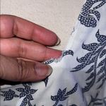 White Midi Sundress with Flutter Sleeves and Square Neck Size undefined Photo 10