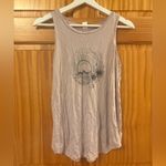 Old Navy Size Small Dusty Pink Mountain Sunshine Tank Top. Photo 4