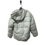 AQUA Hooded Puffer Coat Small Celadon Size Medium Photo 4