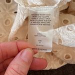 Vitamin A Cream Eyelet Coverup/Dress Size Medium Photo 4