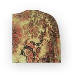 Chico's Chico’s ᪥ Silk Brocade Trim Printed Cardigan Twin Set ᪥ Sage Floral ᪥ Large ᪥ Photo 9