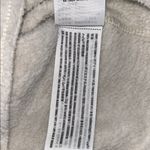 Abercrombie & Fitch Fuzzy hoddie in white/beige Photo 6