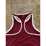 Athleta  Momentum Seamless High Neck Crop Tank Redwood White Size XL Photo 8