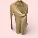 autumn cashmere Cute cozy Cotton by tan camel oversized cardigan sweater ribbed Photo 2