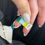 Mira Mikati Navy Blue Tiered Maxi Dress Photo 8