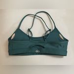 Alo Yoga NWOT Airlift Intrigue Sports Bra in Green Size S Photo 5