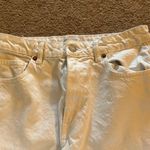 ZARA  white high rise jeans 8 Photo 5