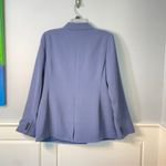 Madewell  The Rosedale Blazer in Crepe Nighttime Blue Size 10 Photo 5