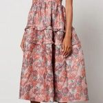 Dream Sister Jane NWT DREAM Nerissa Jacquard Midi Dress DREAM CORALS IN BLOOM S Photo 10