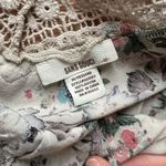 Floral romper cut out shoulders size small Photo 5