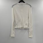 J.Crew  Ruffle-trim cotton gauze cardigan Photo 5