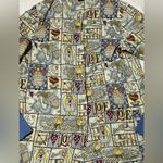 Women’s small lab jacket angel print Blue Photo 1