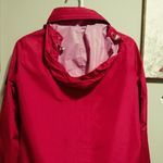Women's rain jacket Red Photo 1