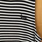 Vans Black & White Striped Tank Photo 1