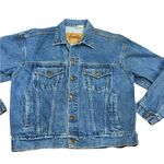 🧥🐎 Vintage Women’s Horseshoe Casino Hotel Embroidered Jean Jacket – Size M Blue Size M Photo 3