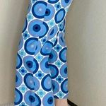 Cambridge Vintage Y2K Dry Goods Co. Blue Floral Evil Eye Cropped Pants Photo 1