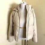 ZARA EXQUISITE Man-Made Leather PUFFER JACKET XS Photo 19