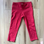 prAna  Ashley Capri Crop Legging Coral Red Size Small Yoga Photo 0