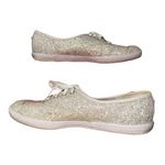 EUC KEDS x KATE SPADE Collab Bridal White Glitter Shoes Photo 1