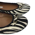 Diane Von Furstenberg  'Bion' Calf Hair Ballerina Flat Size 7 Photo 3