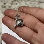 Disney Signed Chain Necklace Silver Tone - A Dream Is A Wish Your Heart Makes Photo 9