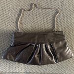 Steve Madden Metallic Gray Evening Bag Photo 7