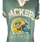 NFL Green Bay packers cute vneck top Photo 4