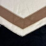 Chevron Sweater‎ Color Block Pullover Knit Top Casual Everyday Small Black Photo 2