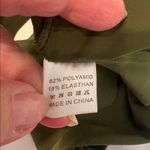 Olive Green Bikini Set with Crisscross Design size small super cute worn 2x EUC Photo 8