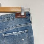 Hollister  High Rise Slim Straight Jeans Distressed Raw Hem Ankle Length Women 28 Photo 7