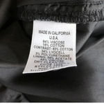 Trina Turk  Black Lace Back Split Pencil Work Whimsigoth Chic Skirt Size 2 Photo 4