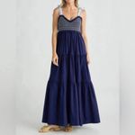 Free People NWT Bluebell Smocked Bodice Maxi Dress in Eclipse Photo 4