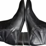 Markon Sandusky Boots 8 Black Leather Mid Calf Pull On Riding Western Equestrian Photo 8