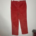 Vintage Talbots rusty red corduroy blazer trouser set women's size 4 Photo 4