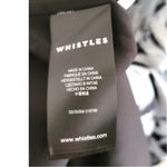 Whistles Silk Blend Bodycon Dress Botanical Floral Print Light / Navy Blue 8 Photo 5