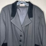 Vintage‎ Diana Marco Coat Black Size XL Photo 1