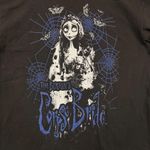 Ripple Junction Tim Burtons Corpse Bride Emily Animated Goth Movie T-Shirt L  Photo 1