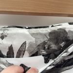 Jockey Monochrome‎ Floral Print Leggings Black Size M Photo 1