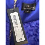 Worthington Women's Purple Textured Stretch Sleeveless Sheath Dress Size 10 Photo 4