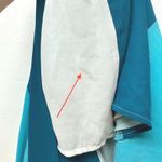 Entro High Tide Colorblock Maxi Dress Aqua Blue Size L Photo 6