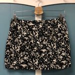 Forever 21 Forever Twenty one black and white mini skirt‎ with belt loops juniors size M Photo 0