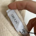 Greylin  Cream Knit Halter Tie-Back Top NWT Size Small Summer Photo 5