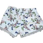 Athleta  racer run floral shorts size m Photo 1