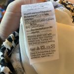 J.Crew Factory size 2 cheetah print linen blend summer lightweight pants white Photo 6