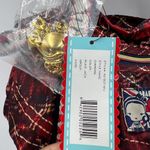 Harajuku Lovers Charming Crossbody Satchel Plaid Jack Print Bag Red Photo 6