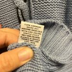 525 America Cardigan Cable Knit Periwinkle Navy & White Sweater XS NWT Revolve Photo 9