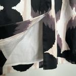 Boden Smart Shift Abstract Ikat Print Dress | Purple/Black Combo | US 8R Size 8 Photo 4