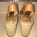 Soludos  Women’s Minorca Tan Leather Ankle Strap Platform Espadrille Wedges Photo 5